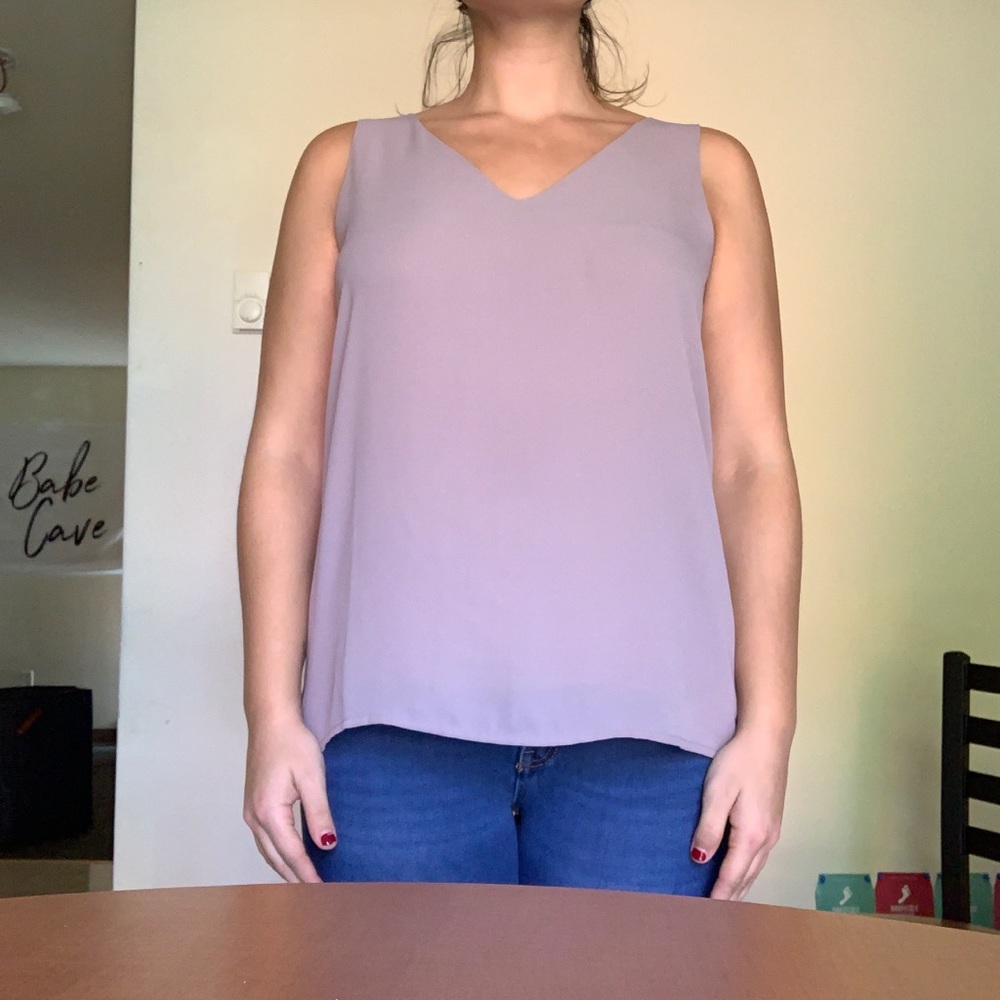Chiffon tank